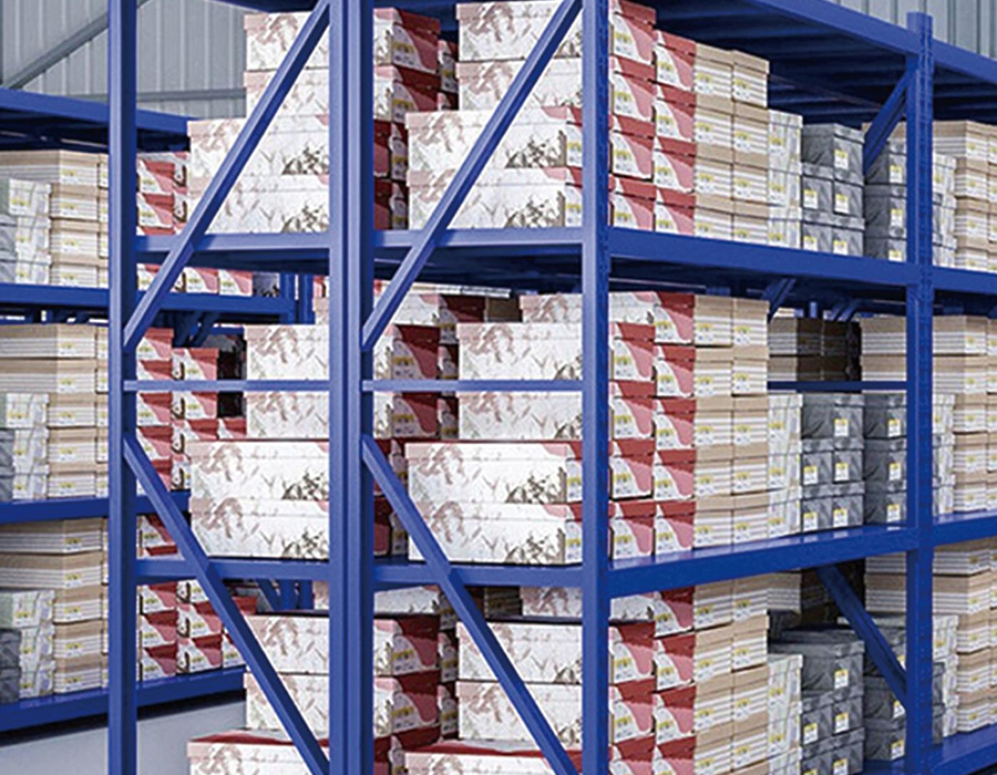 ESTANTERÍA SIN TORNILLOS DE CARGA MEDIA (≤500 KG/NIVEL)