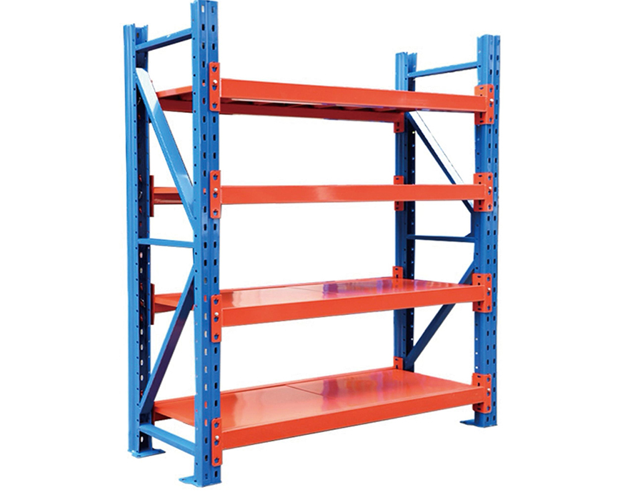 ESTANTERÍA SIN TORNILLOS DE CARGA MEDIA (≤500 KG/NIVEL)