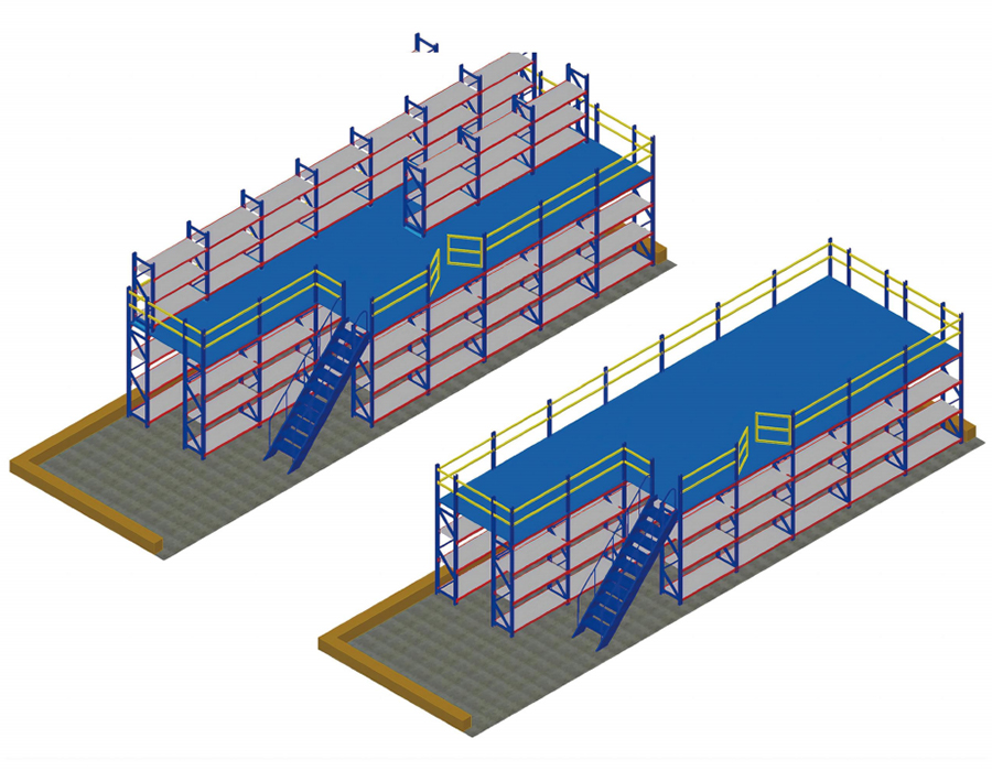 Plataforma de acero