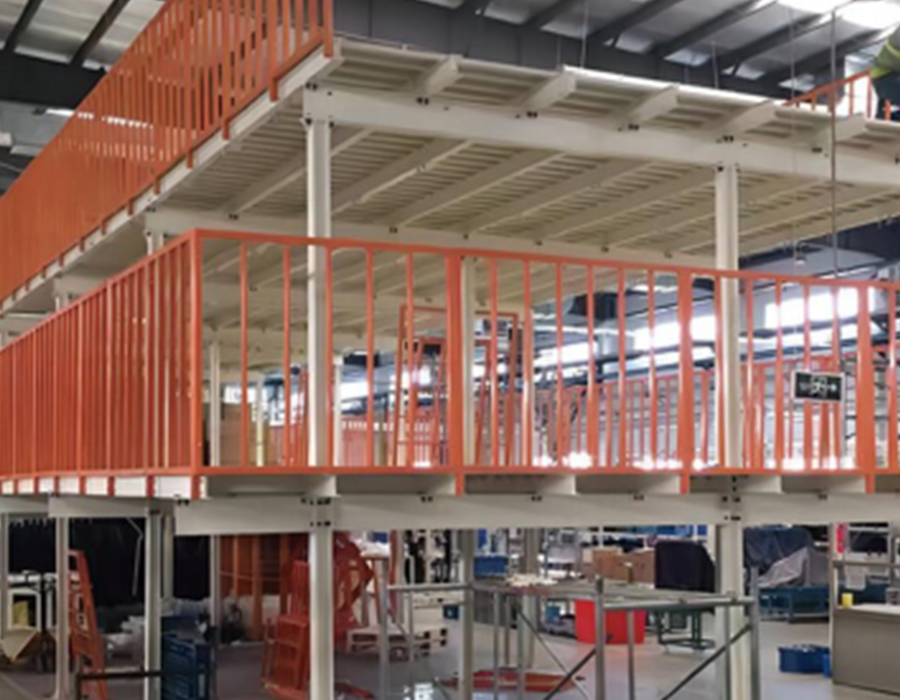 Plataforma de acero